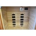 WYPRZEDAŻ Sauna InfraRed Sunrise 90, 1-osobowa ciemny dekor, panel sterujący wewnętrzny+ra