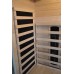 DeLuxe Infrasauna 2 osobowa 2220 CB / CR promienniki węglowe i ceramiczne DL2220CB/CR