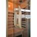 DeLuxe Infrasauna 2 osobowa 2220 CB / CR promienniki węglowe i ceramiczne DL2220CB/CR