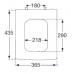 Villeroy & Boch Memento Deska sedesowa, Alpin 9M17S101