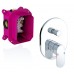 RAVAK CHROME CR 065.00 Bateria podtynkowa z przełącznikiem do R-box X070056