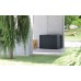 Prosperplast WOODEBOX Skrzynia ogrodowa 58,5cm, 140l, antracyt MBWL140