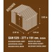 G21 Domek ogrodowy GAH 529 - 277 x 191 cm, brązowy 63900535