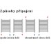 KORADO KORALUX LINEAR Classic Grzejnik łazienkowy KLC 900.750 white RAL 9010